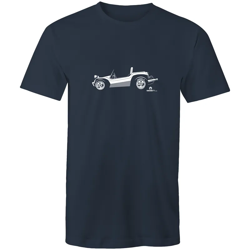 4XL Navy Dune Buggy Mens T-Shirt - WAREHOUSE