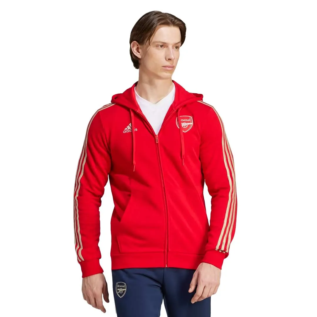 adidas - Men's Arsenal FC DNA Full Zip Hoodie (HZ2070)