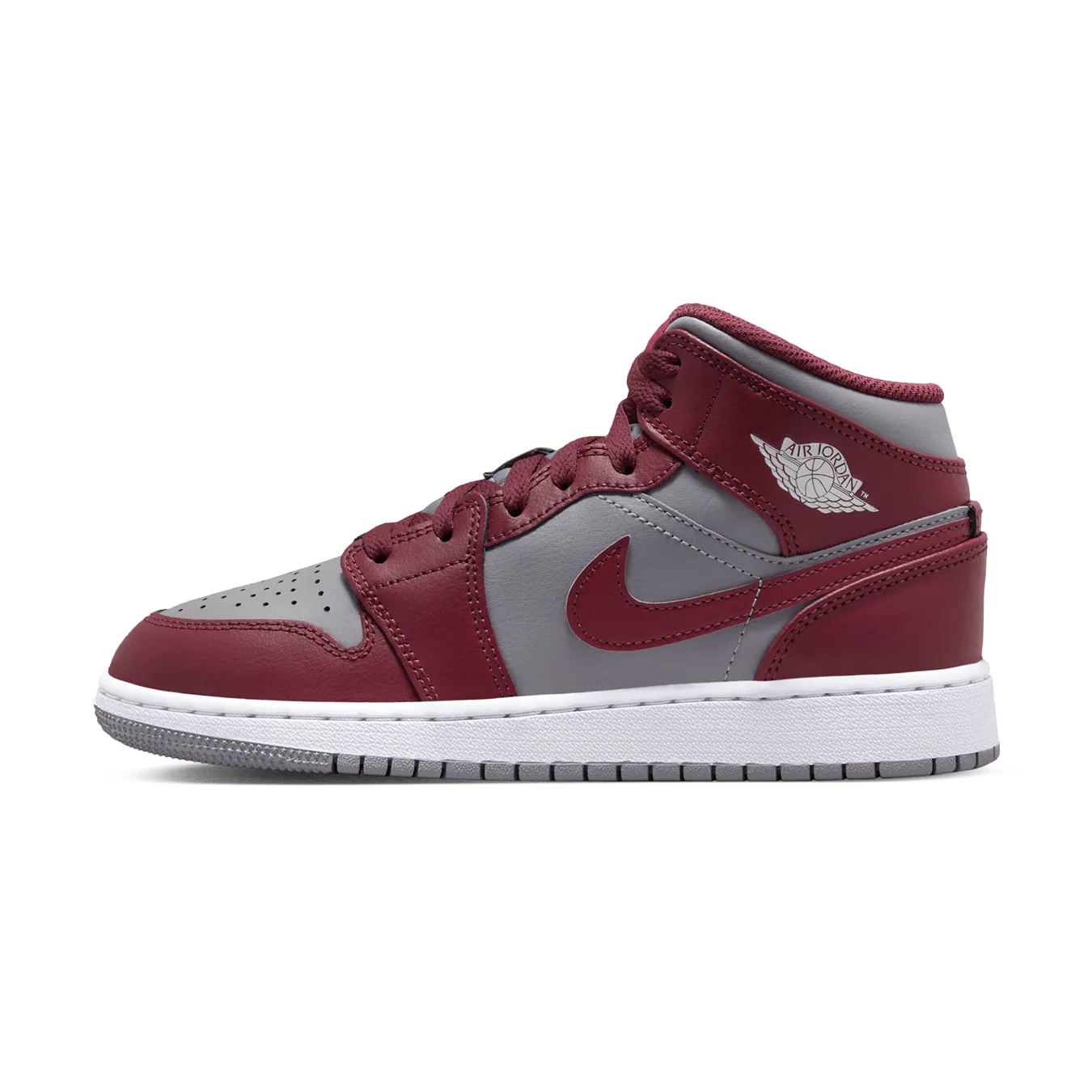 Air Jordan 1 Mid GS 'Cherrywood Red'