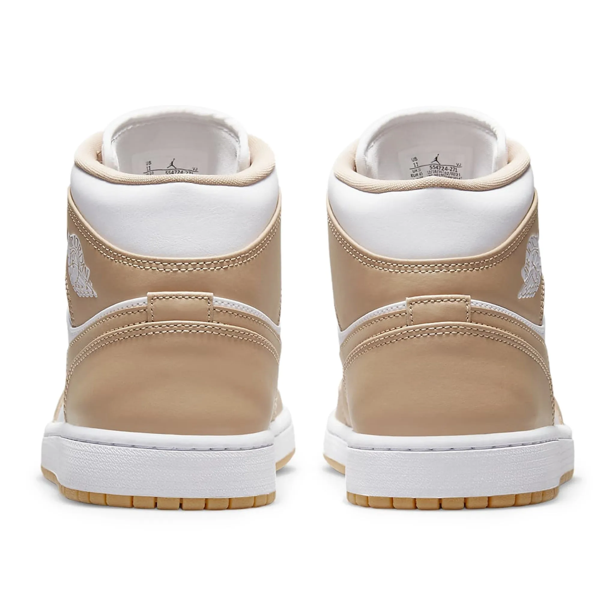 Air Jordan 1 Mid Tan Gum