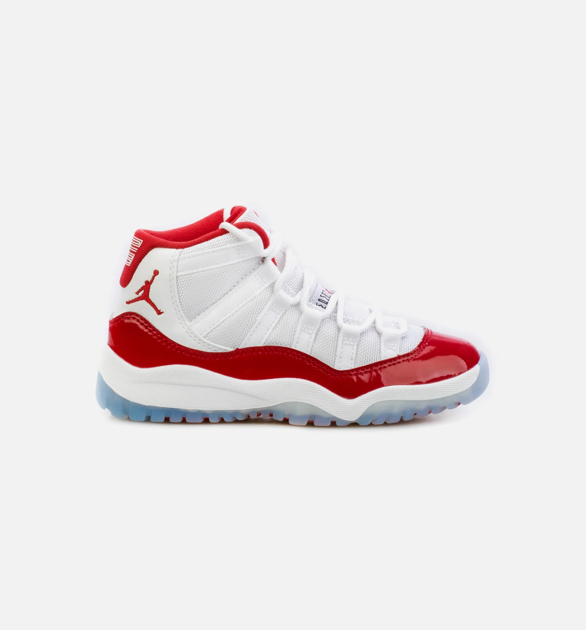 Air Jordan 11 Retro Cherry Preschool Lifestyle Shoe - White/Red