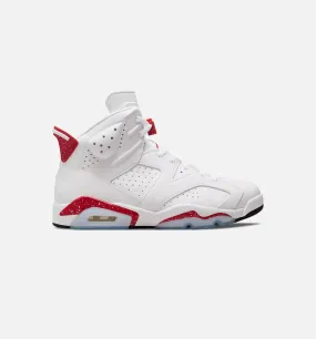 Air Jordan 6 Red Oreo Mens Lifestyle Shoe - White/Red