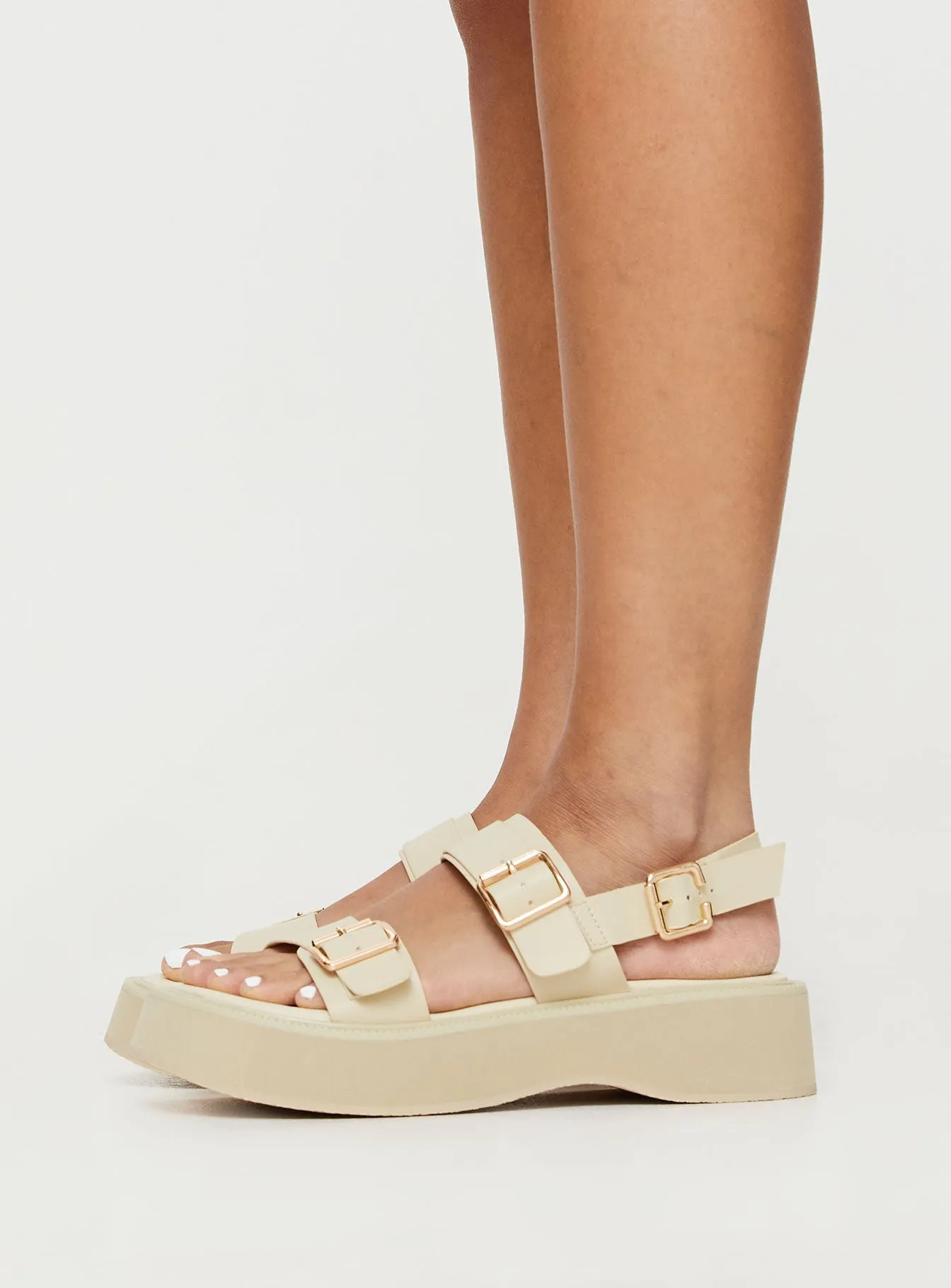 Aja Sandals Cream