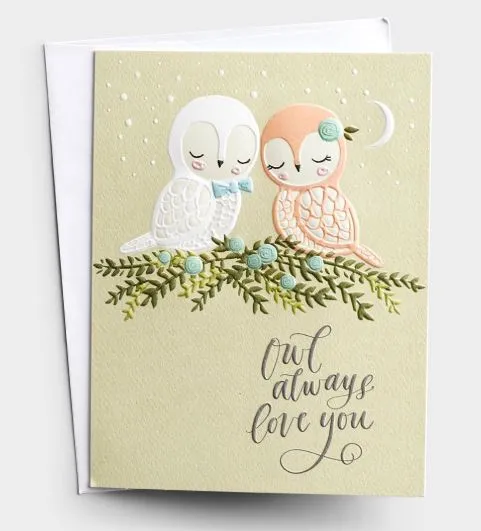 Anniversary - Owl Always Love You Card