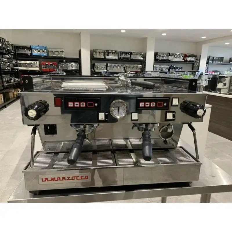 As New 2 Group La Marzocco Linea AV Coffee Machine with short timers