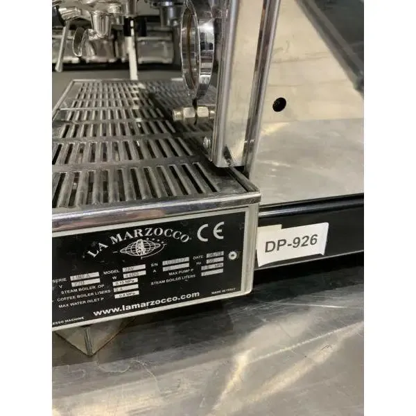 As New 2 Group La Marzocco Linea AV Coffee Machine with short timers