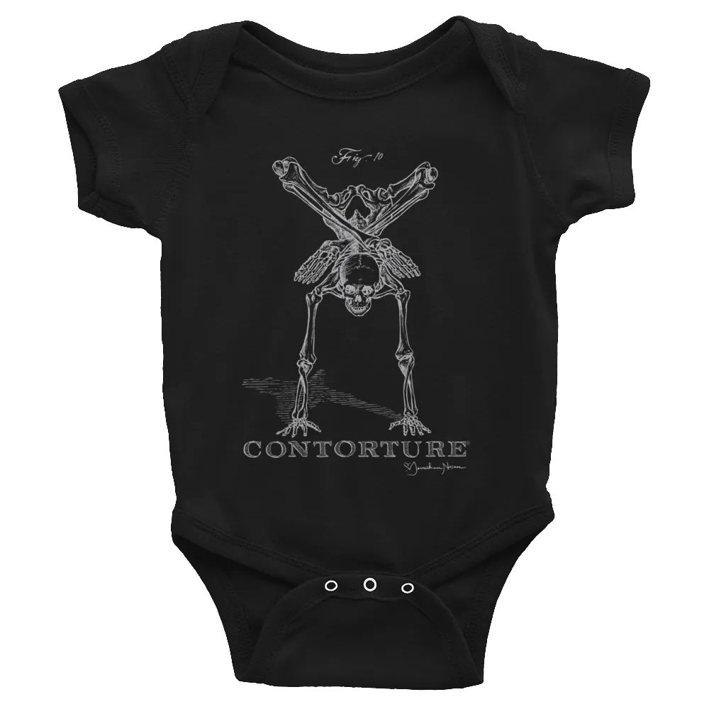 Baby Short Sleeve Bodysuit: BONEY