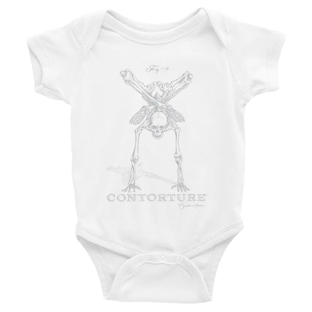 Baby Short Sleeve Bodysuit: BONEY