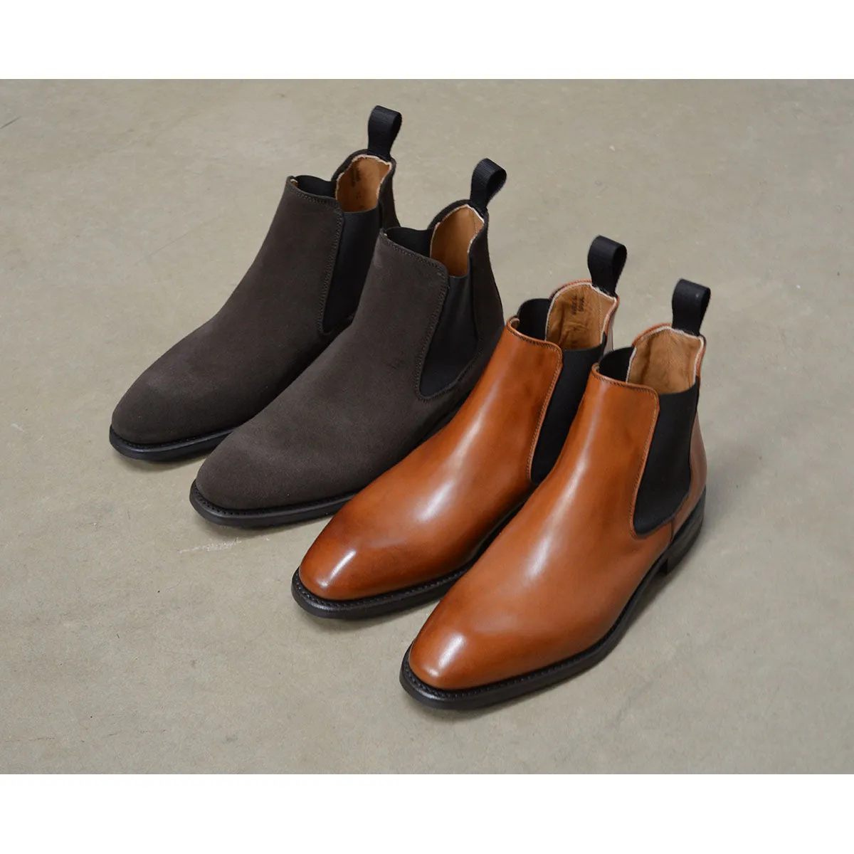 Berwick 1707 Chelsea Boot (475)- Vegano Tan