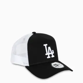 Black/White La Mesh Cap