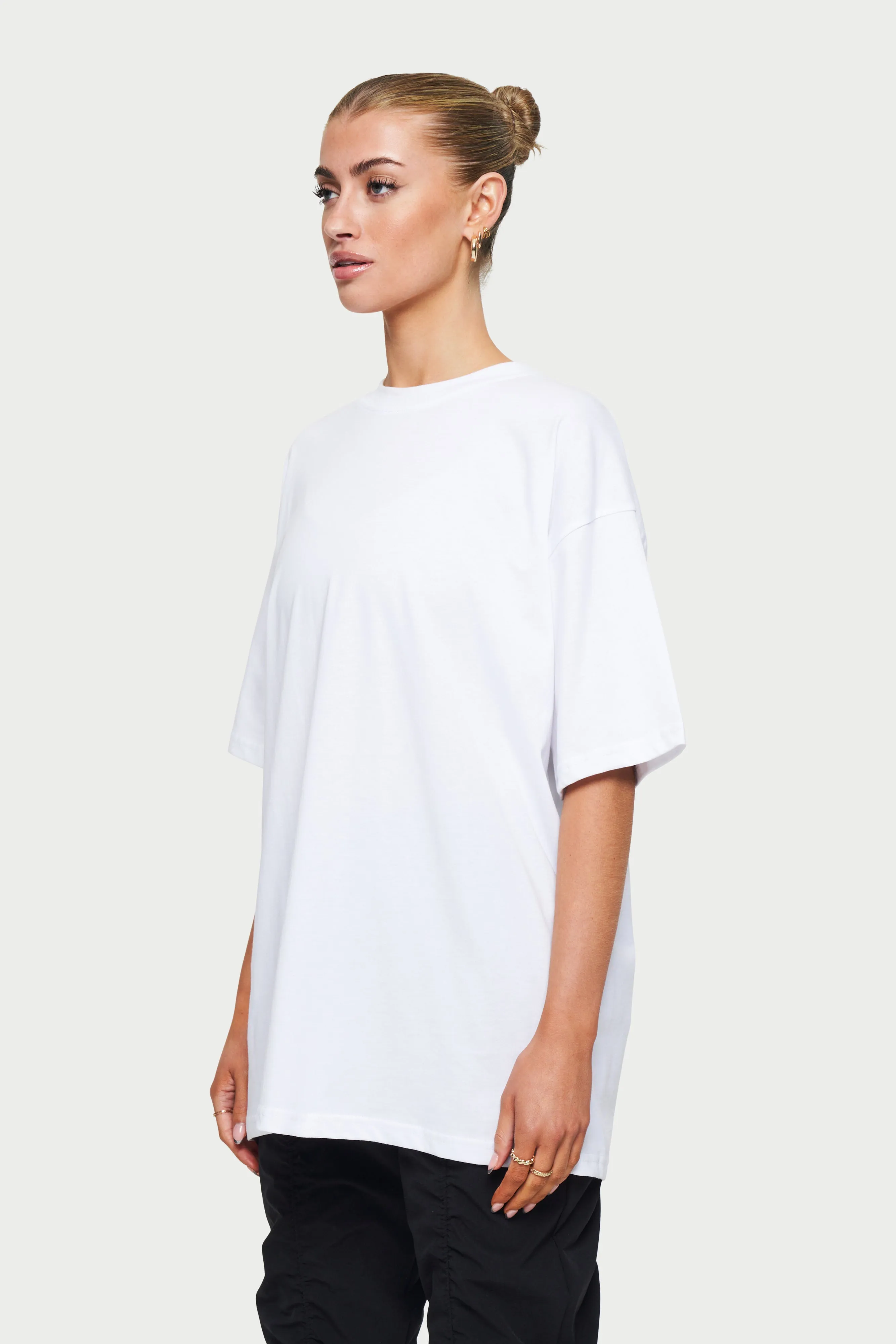 BLANK OVERSIZED T-SHIRT - WHITE