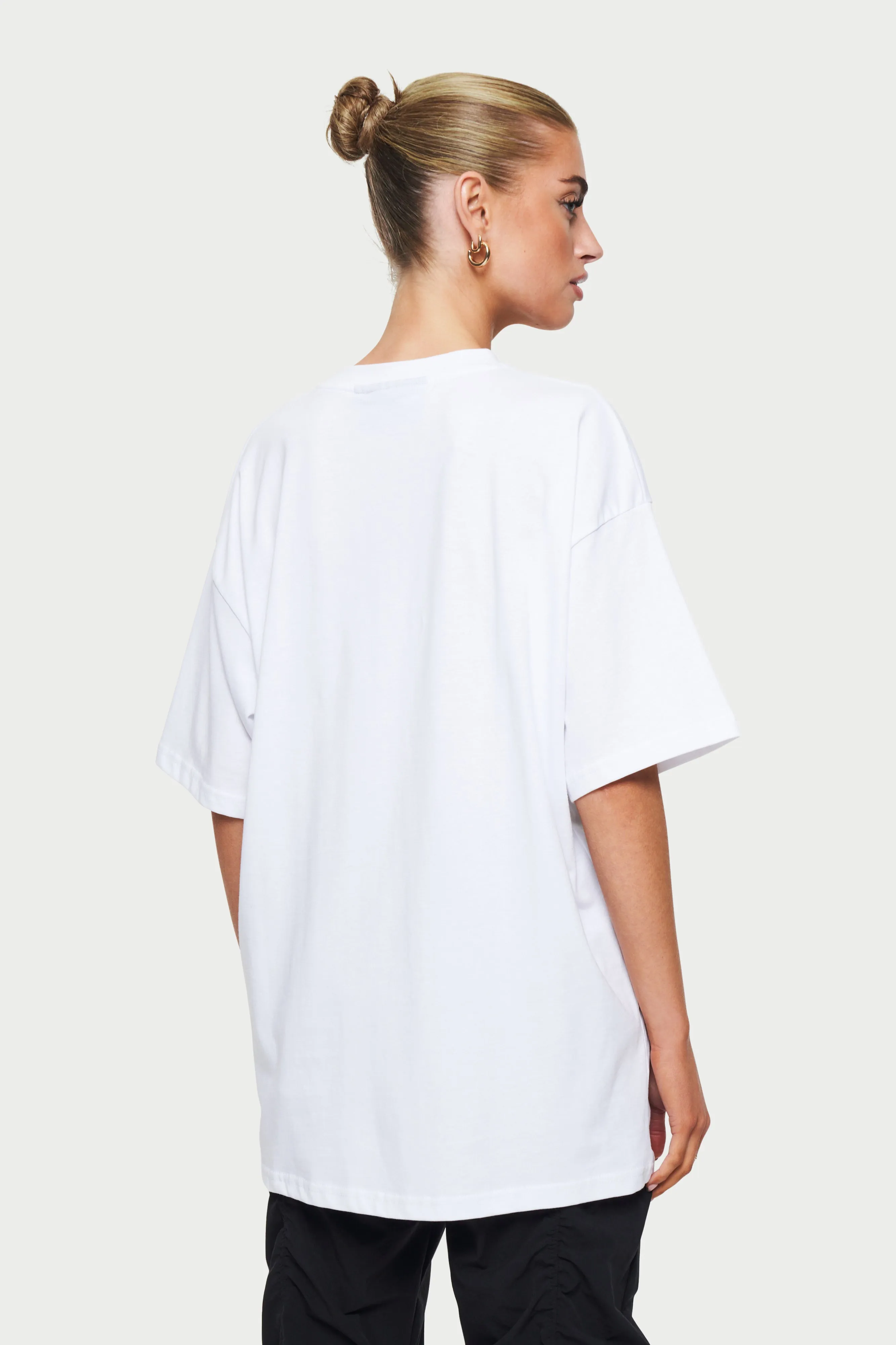 BLANK OVERSIZED T-SHIRT - WHITE