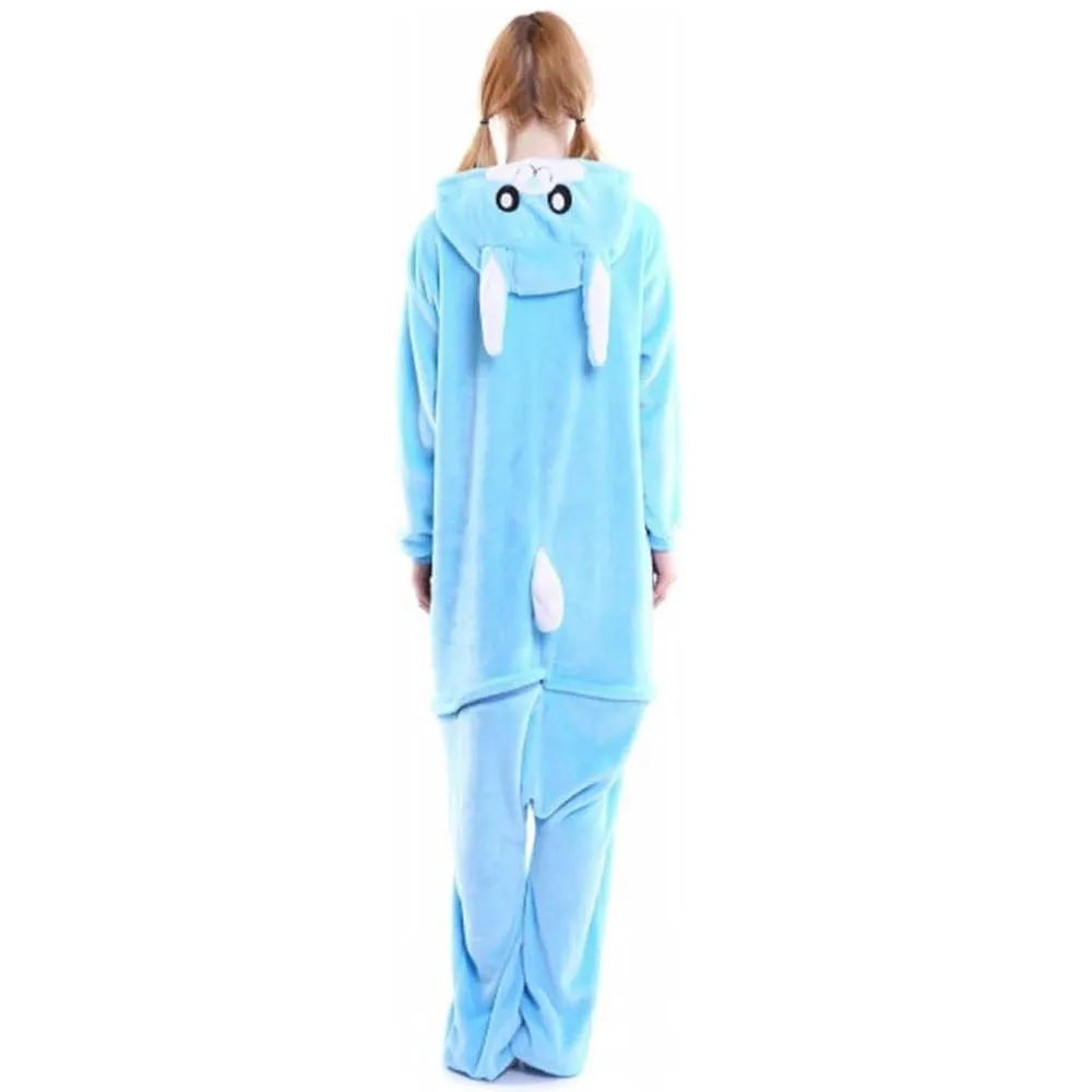 Blue Bunny Adult Onesie