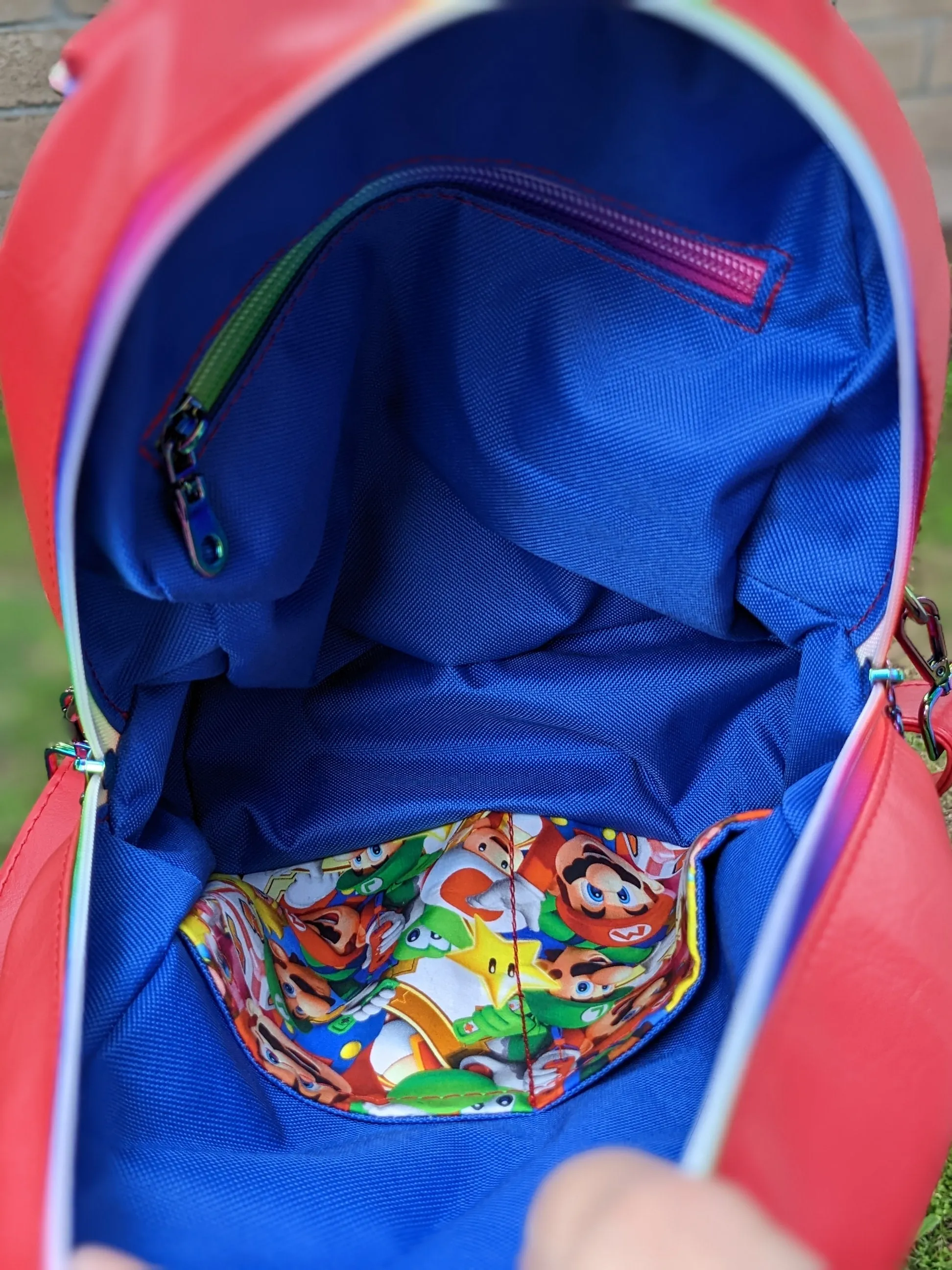 Bright Mario Mini Backpack