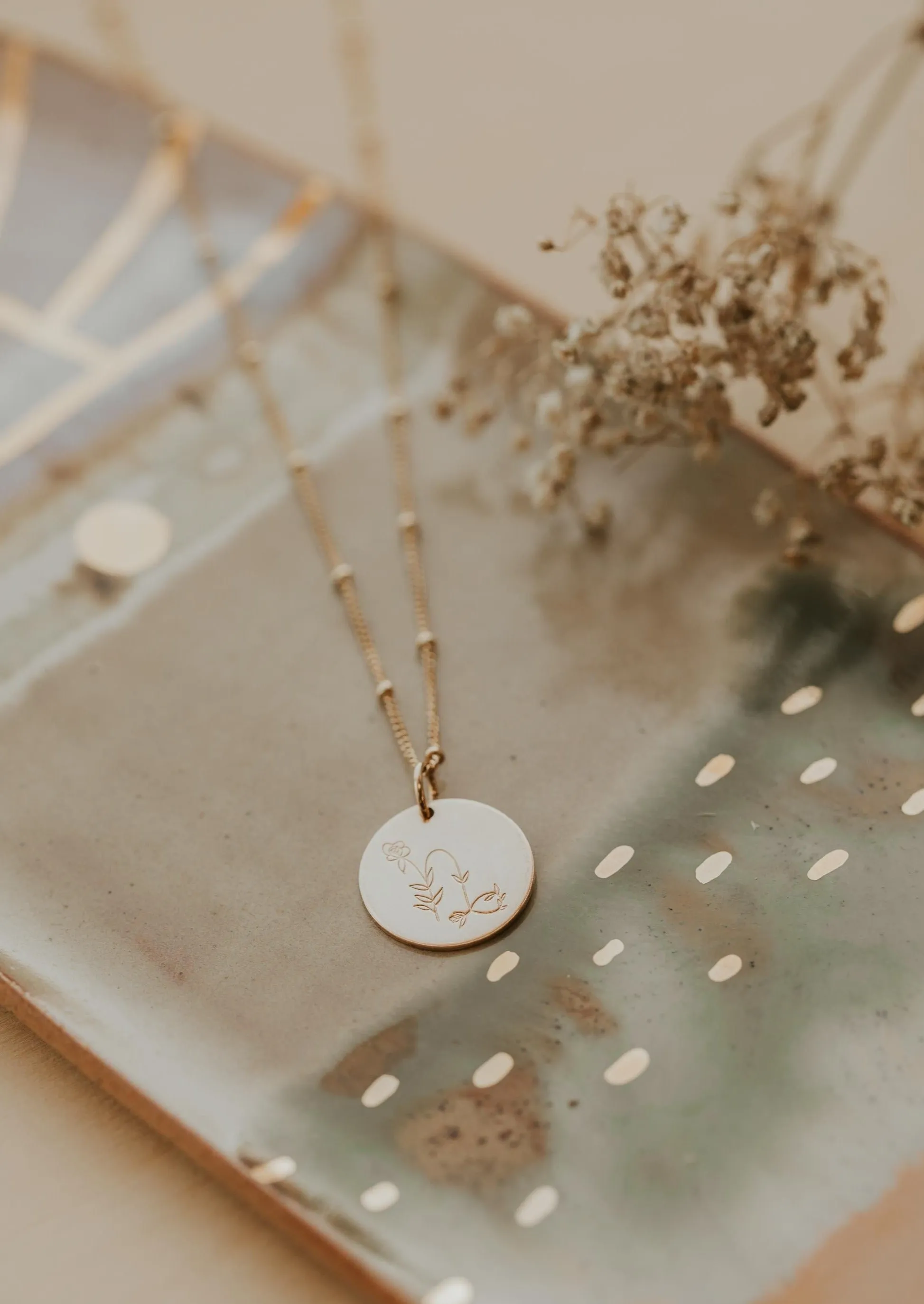 Capricorn In Bloom Necklace