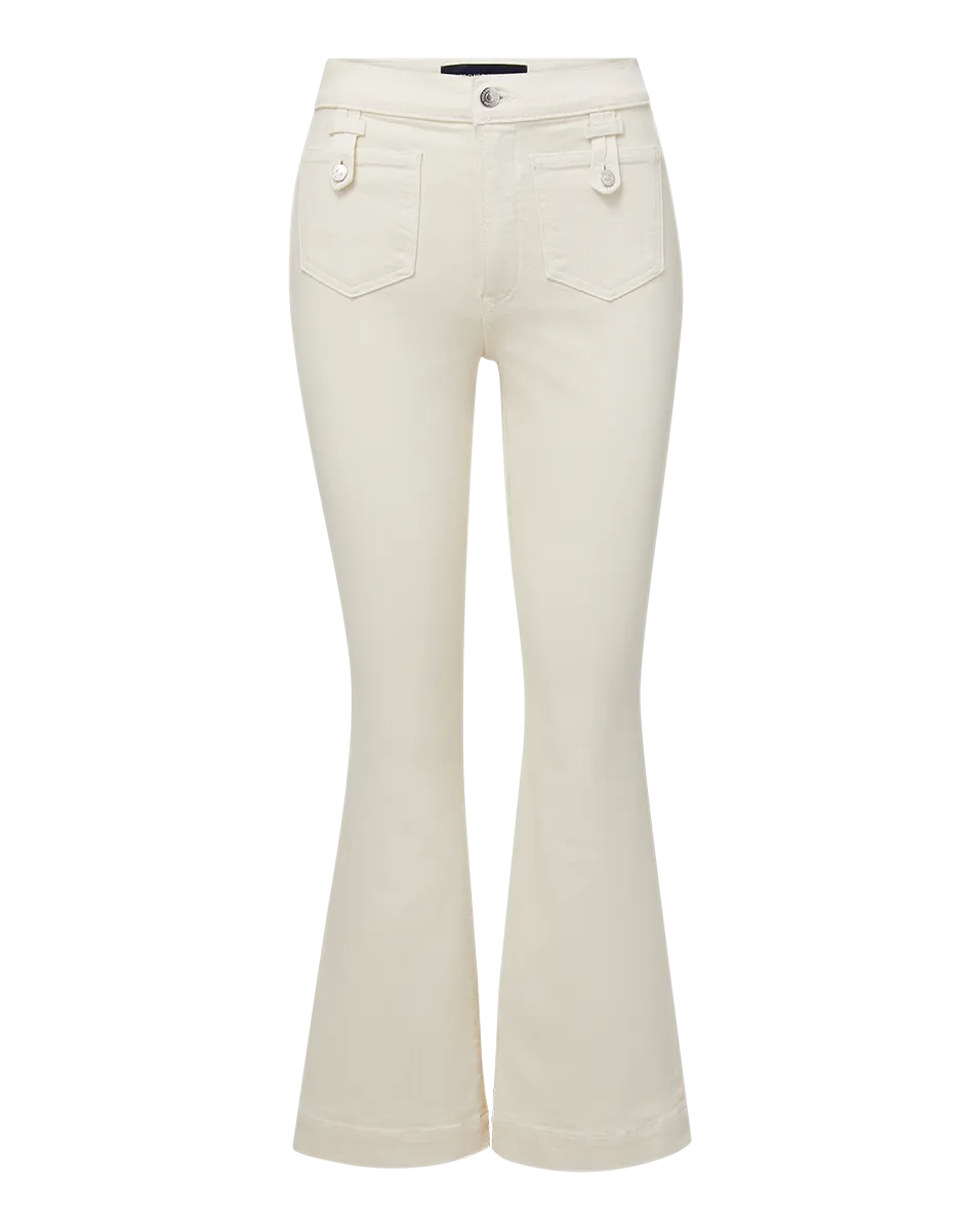 Carson Patch Pocket Kick-Flare Jean