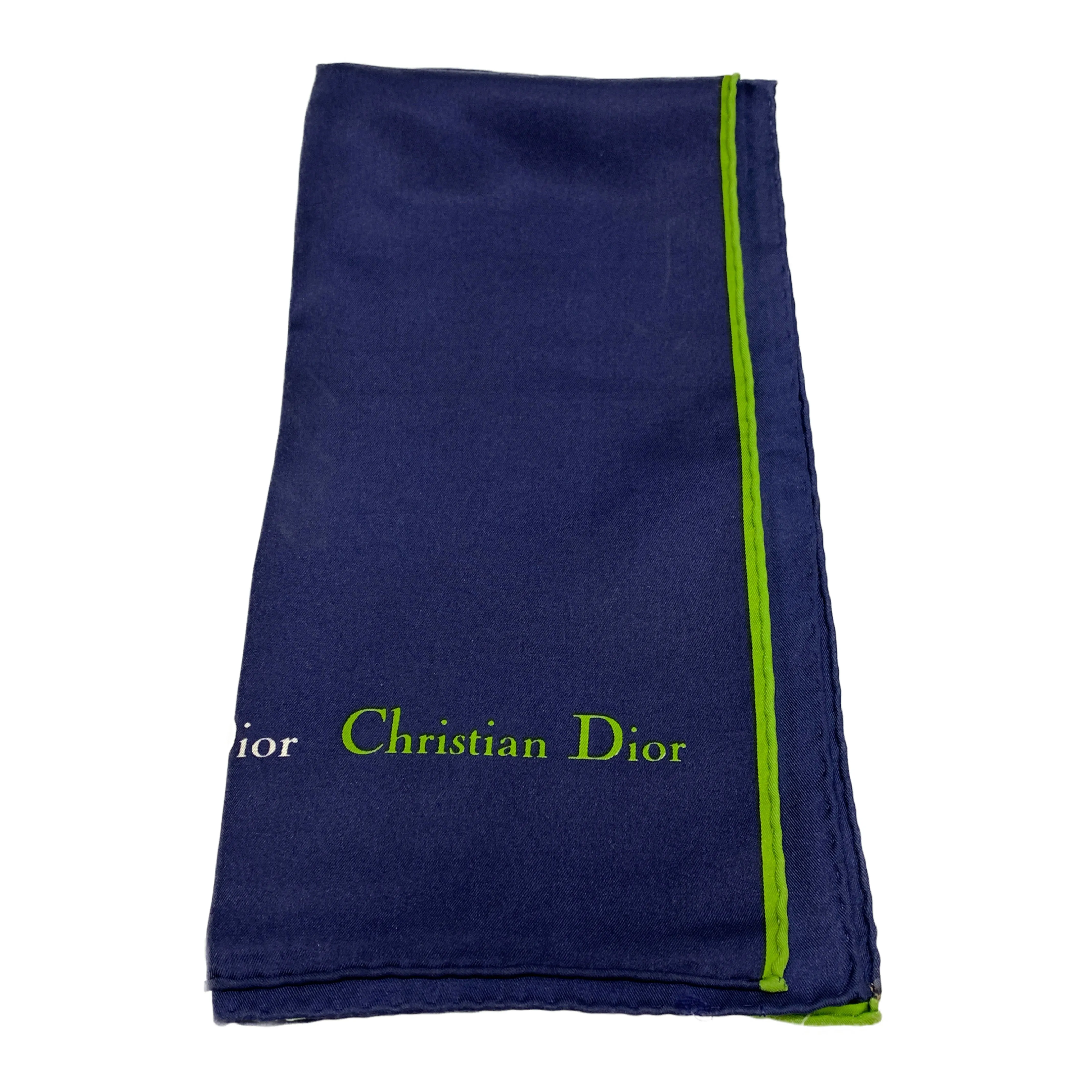 #Christian Dior/Scarve/NVY/Silk