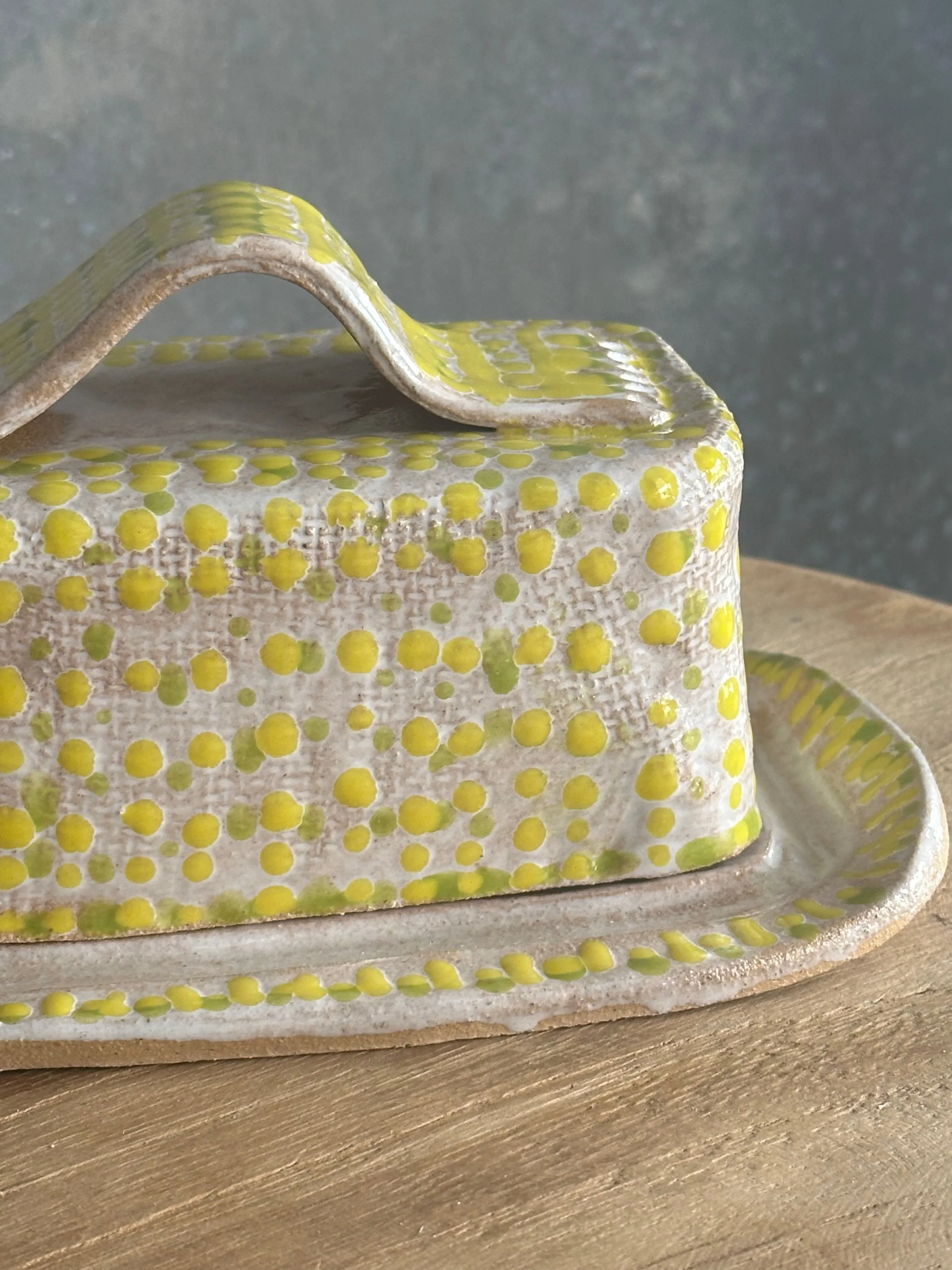 Citrus Vibes Butter Dish - Studio Woodlawn