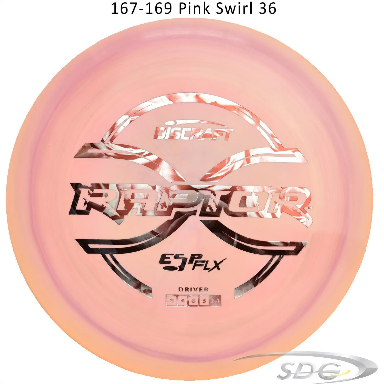 Discraft ESP FLX Raptor Disc Golf Distance Driver