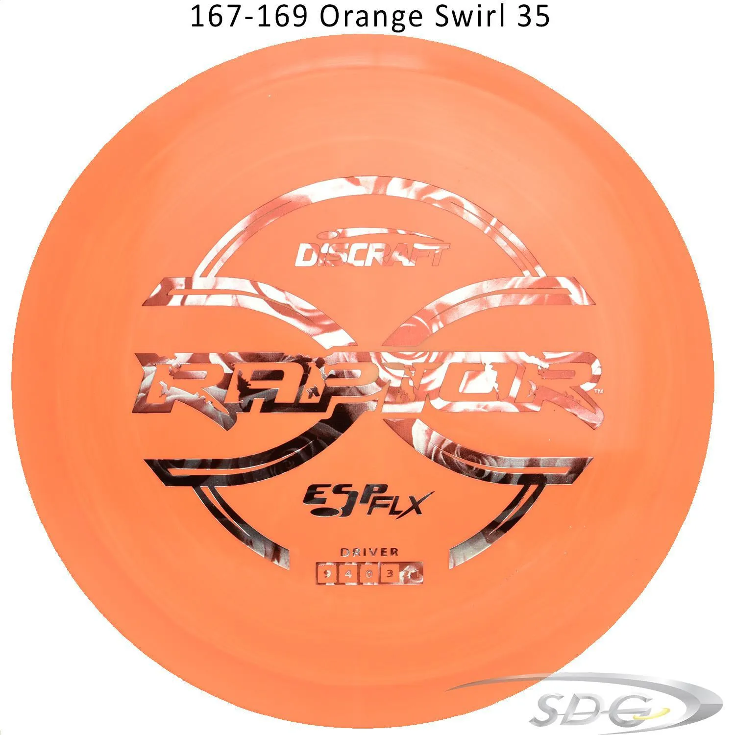 Discraft ESP FLX Raptor Disc Golf Distance Driver