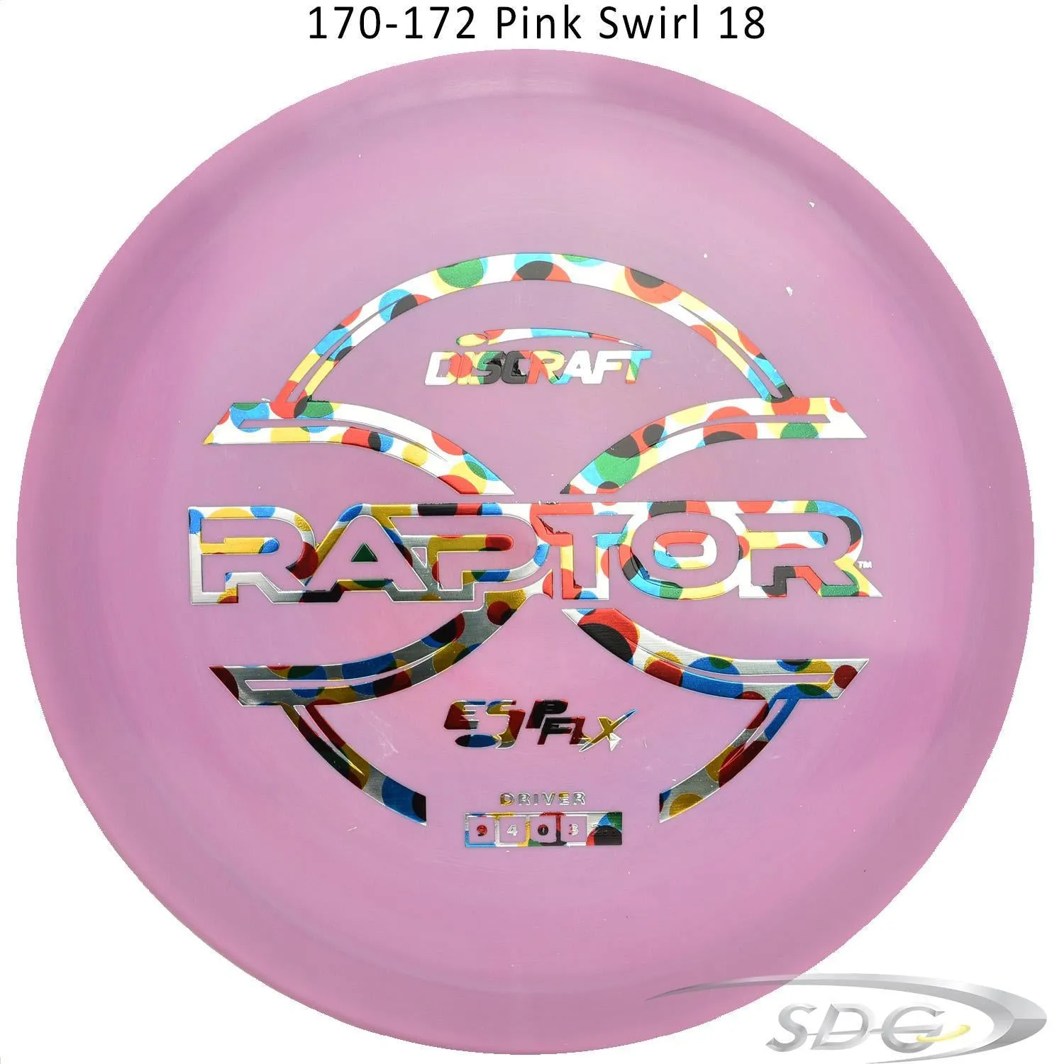 Discraft ESP FLX Raptor Disc Golf Distance Driver