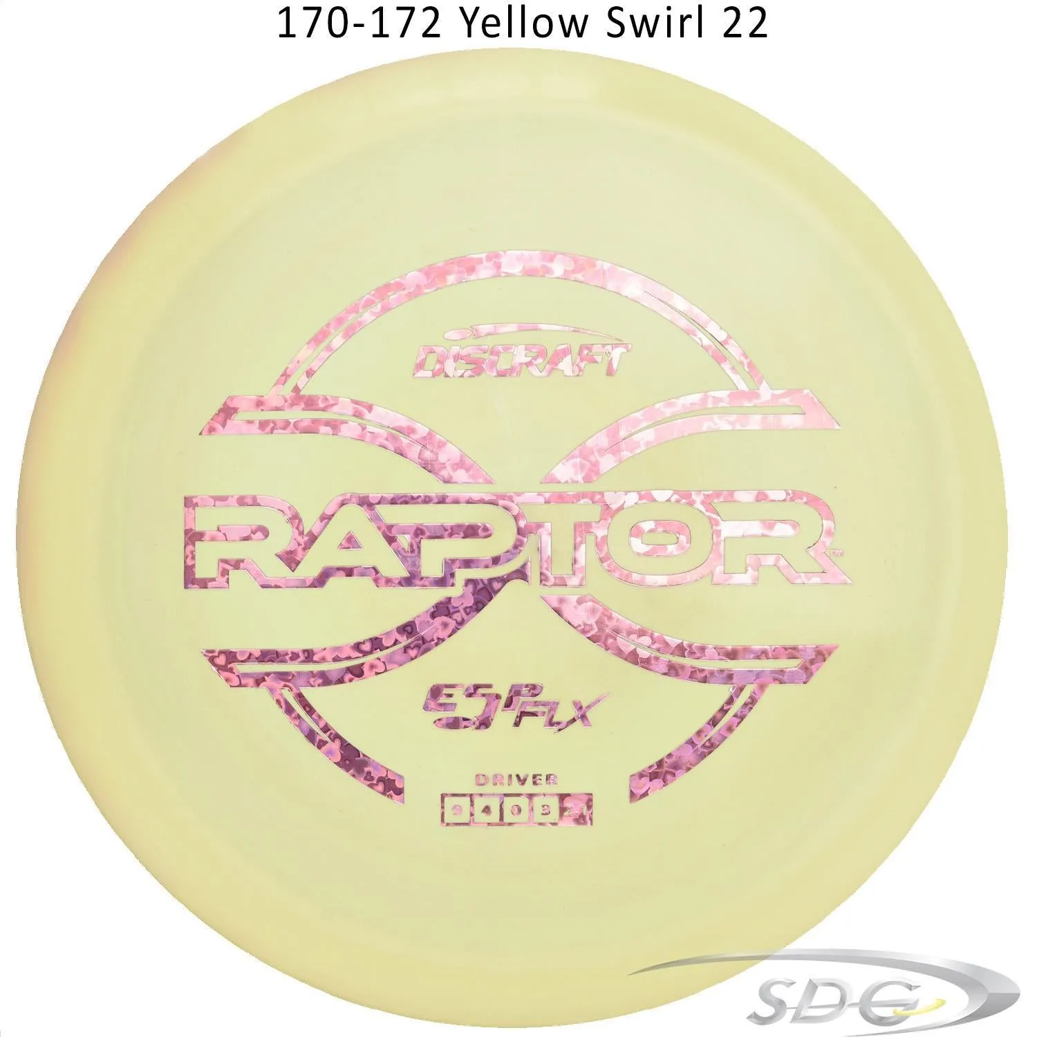 Discraft ESP FLX Raptor Disc Golf Distance Driver