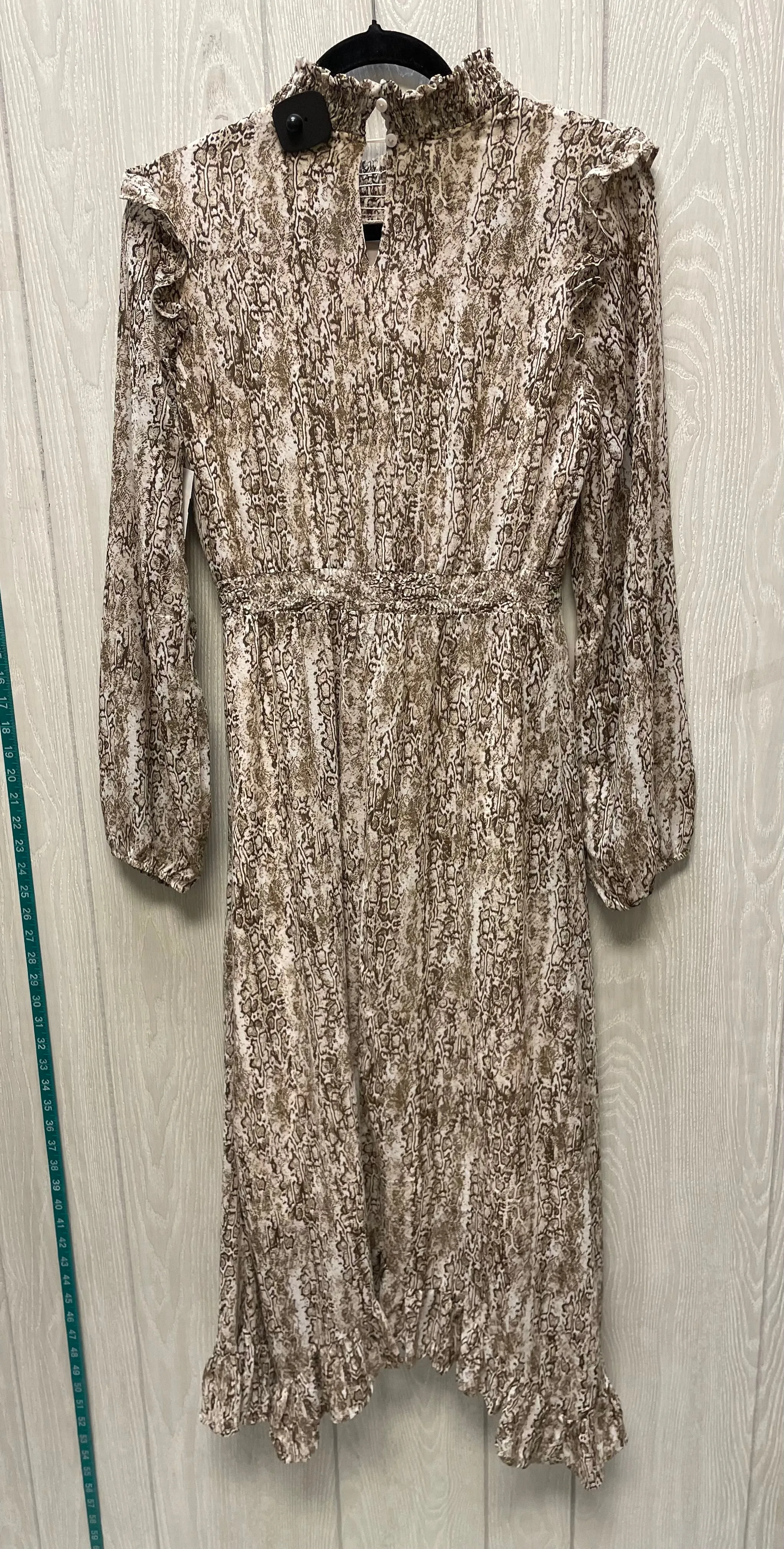 Dress Casual Maxi By Hayden La In Snakeskin Print, Size: M