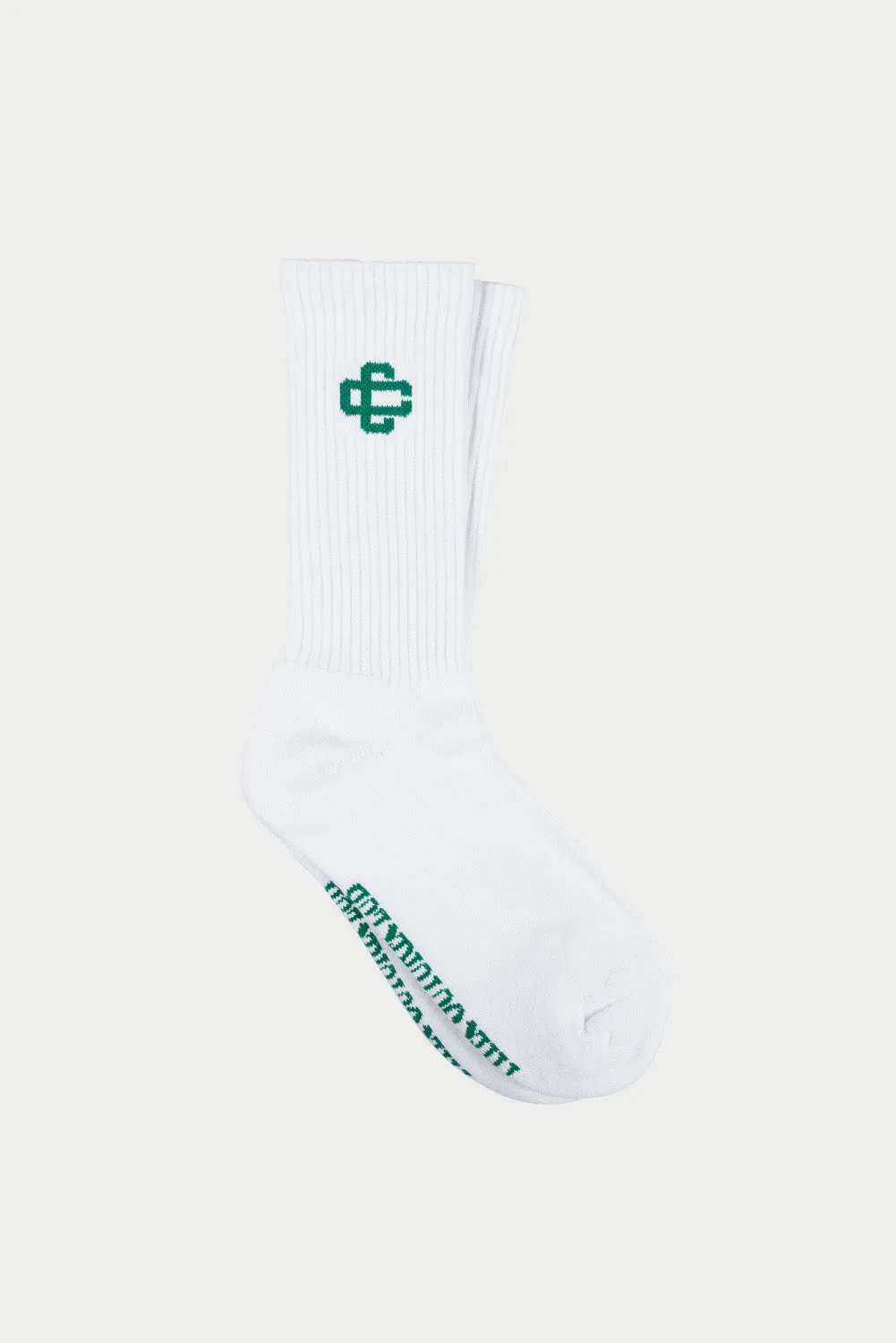 EMBLEM SPORTS SOCK - GREEN