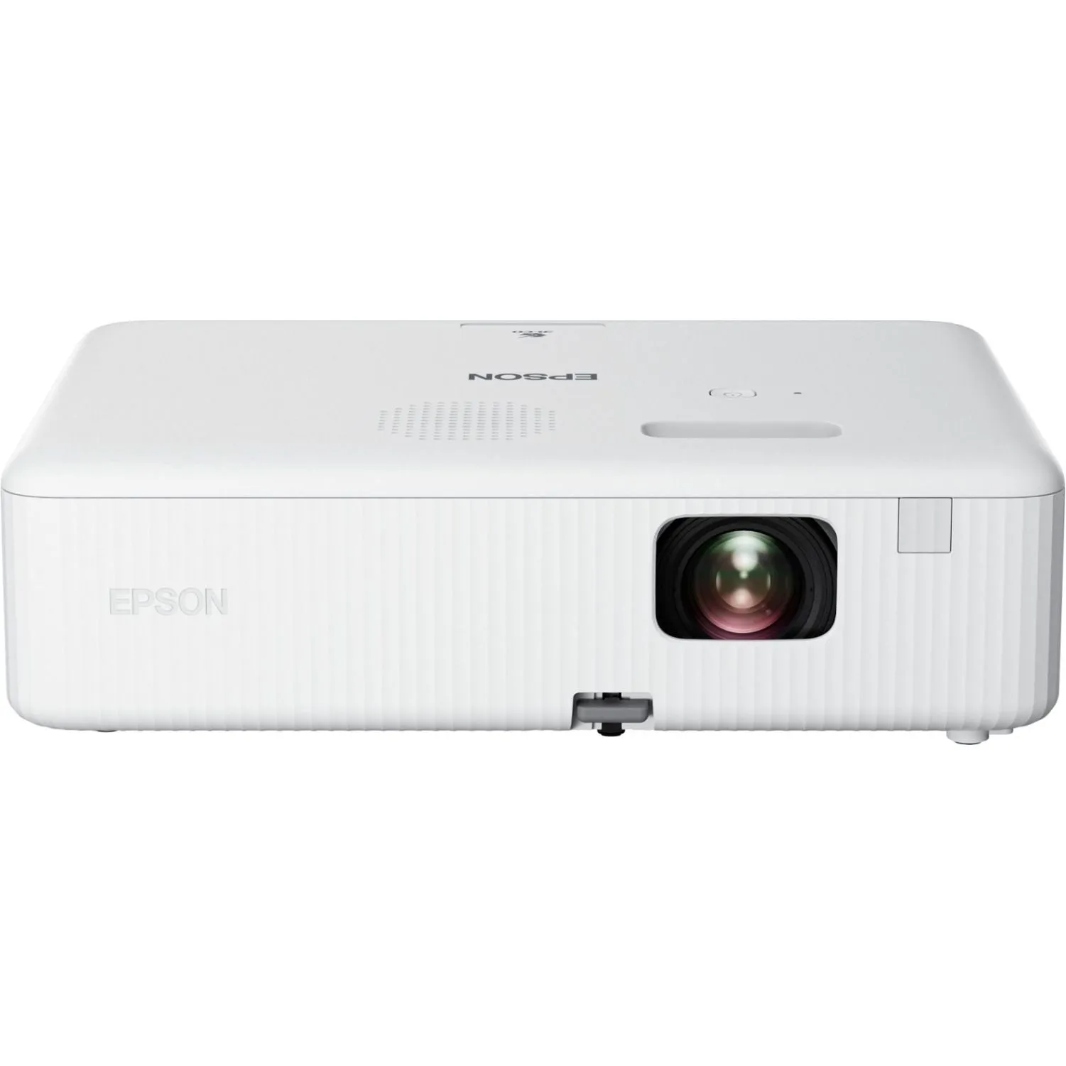 Epson EpiqVision Flex CO-W01 Portable Projector, 3-Chip 3LCD, Built-in Speaker, 300" Home Entertainment and Work - White