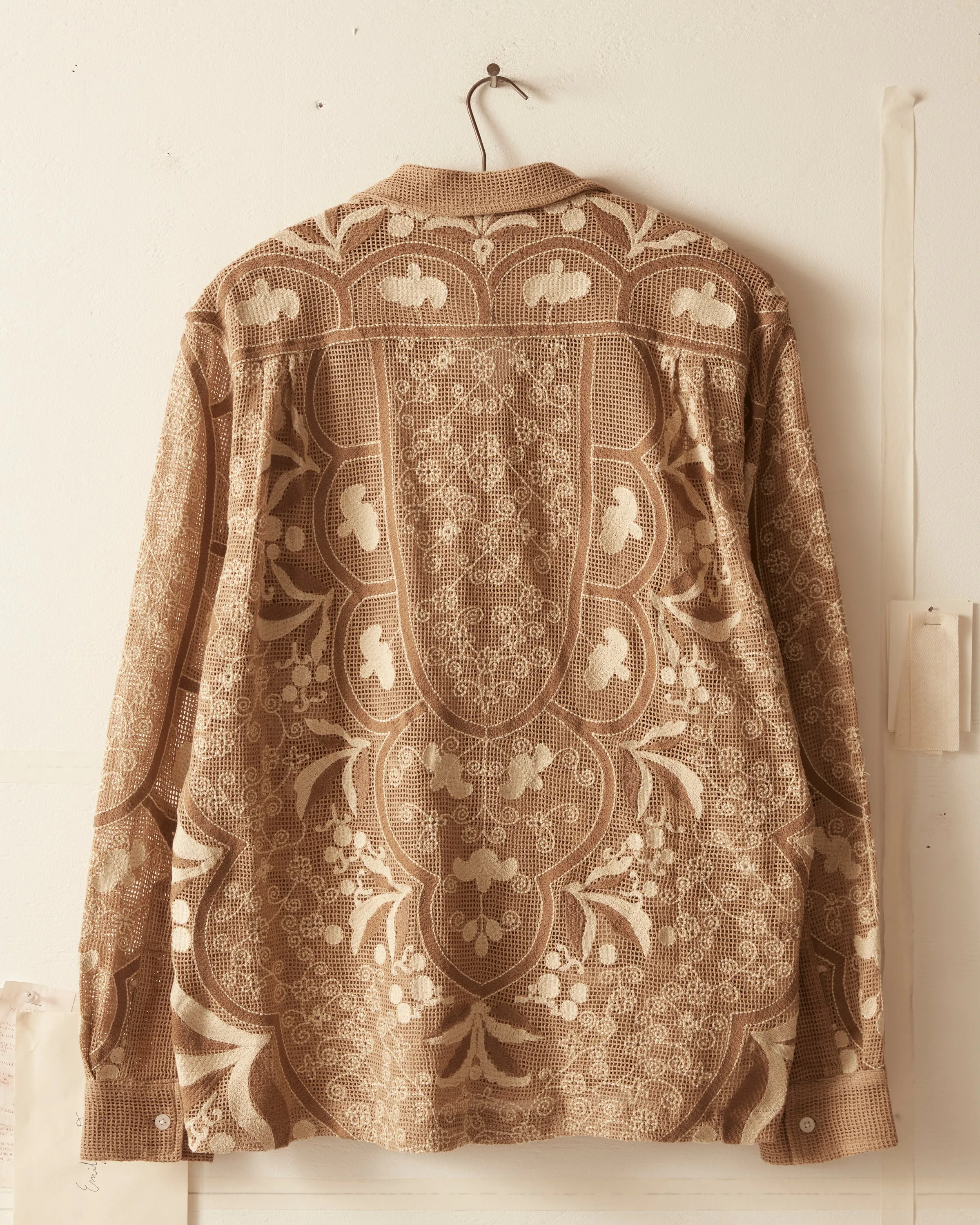 Filet Filigree Long Sleeve Shirt