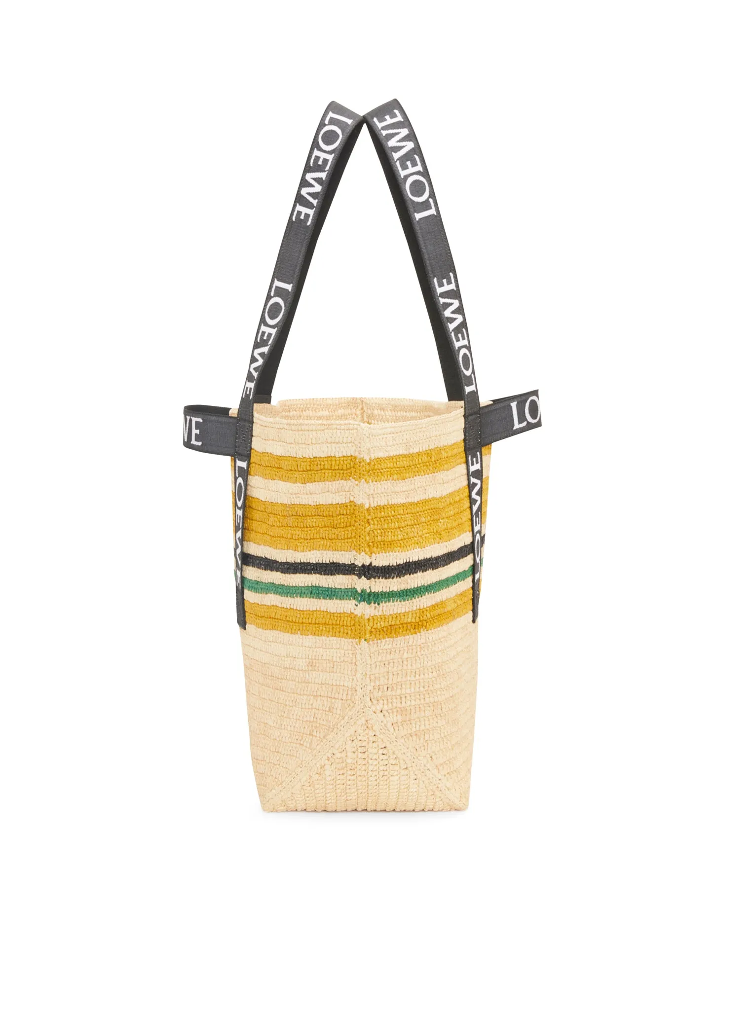 Fold Shopper in raffia