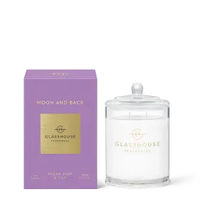 GLASSHOUSE FRAGRANCE 380g Candle MOON AND BACK