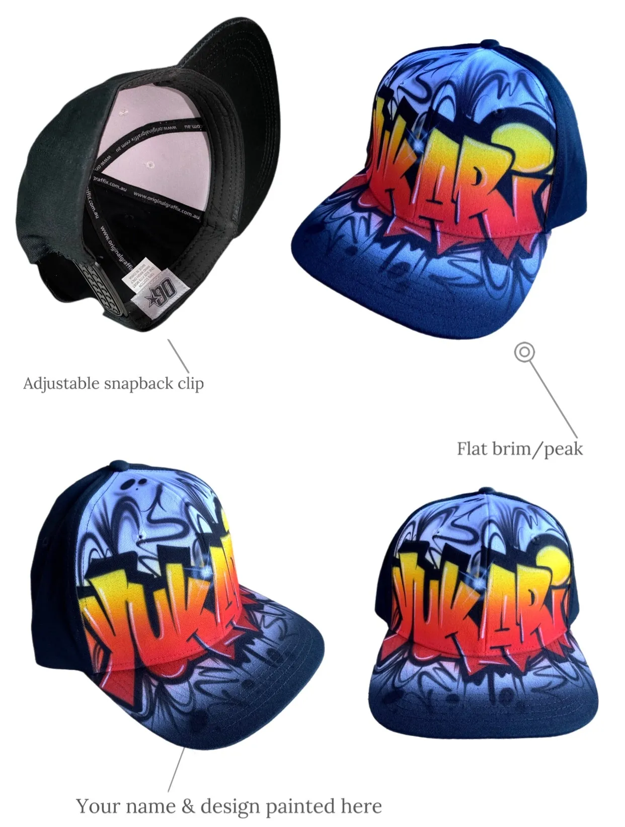 Graffiti Bomb Snapback (5)