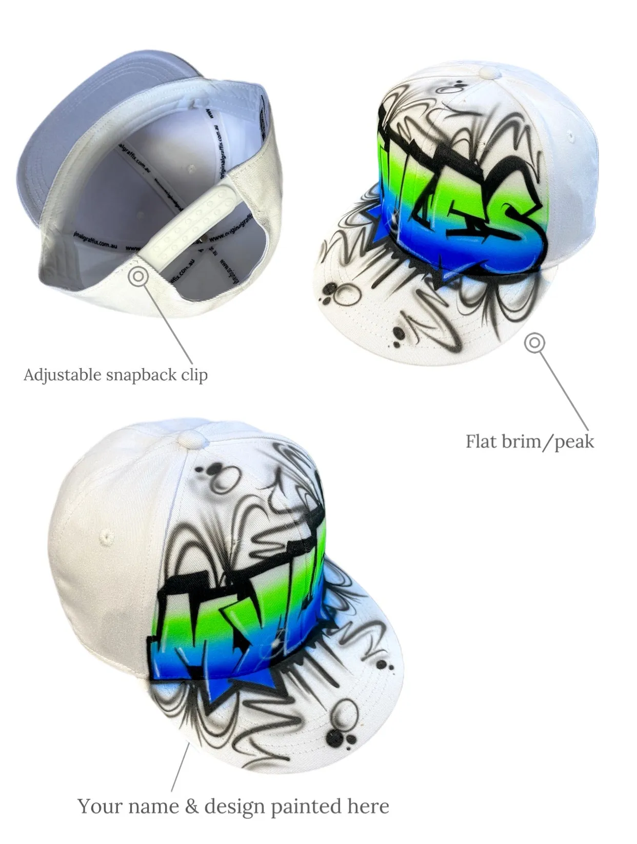 Graffiti Bomb Snapback (5)