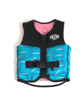 Grommy JR Vest | Black Teal