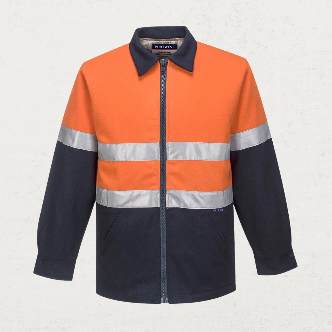 Hi Vis Wool Blend Bluey Jacket