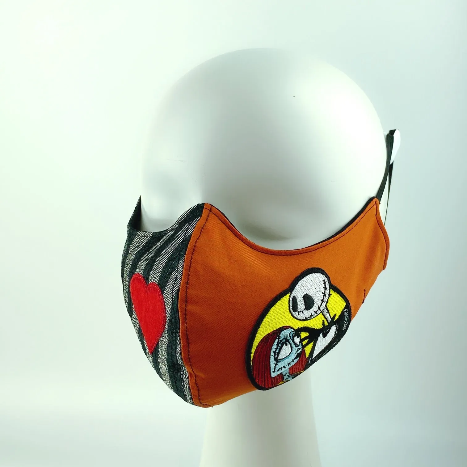 Mask 4 Protect The Nightmare Before Christmas Jack and Sally Face Mask