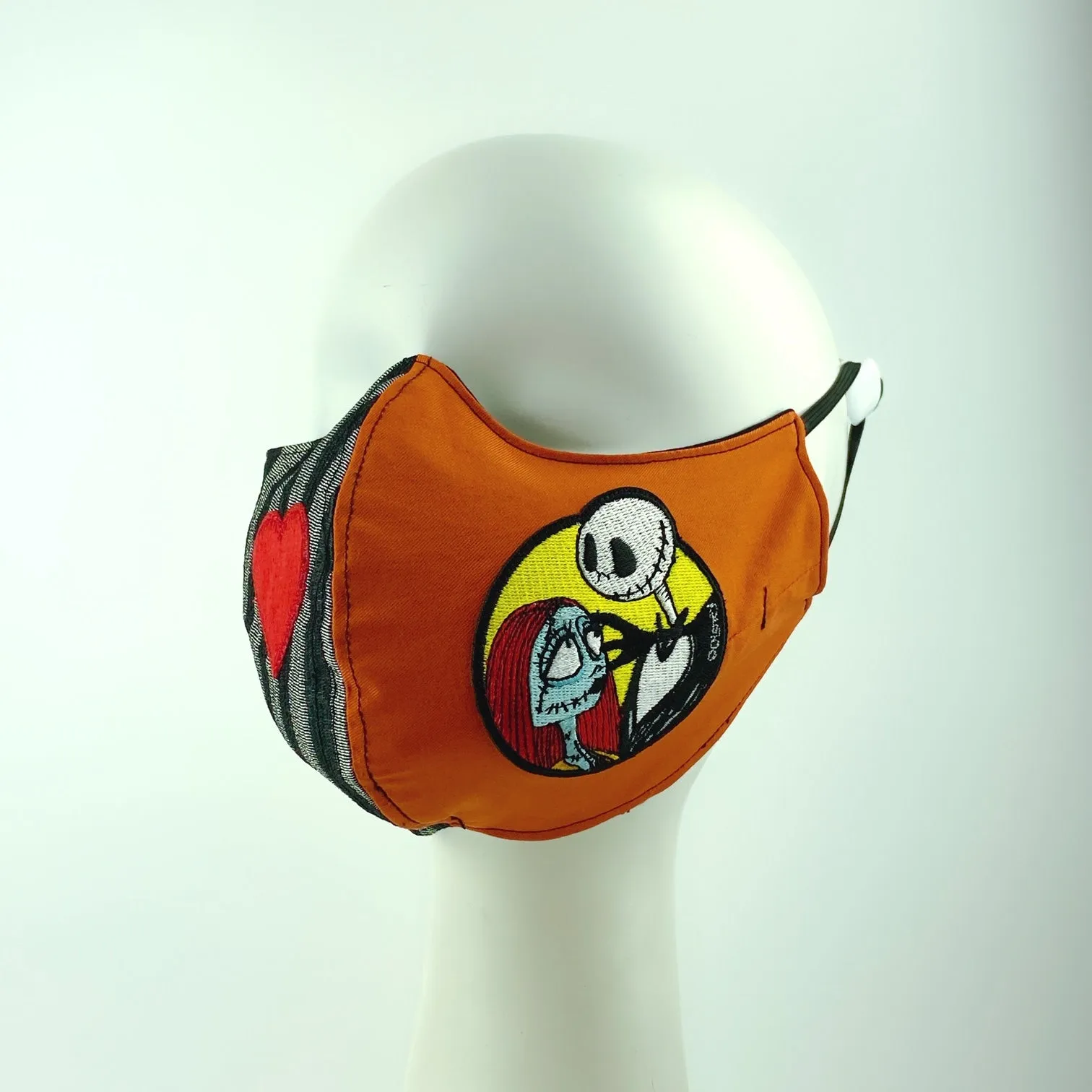 Mask 4 Protect The Nightmare Before Christmas Jack and Sally Face Mask