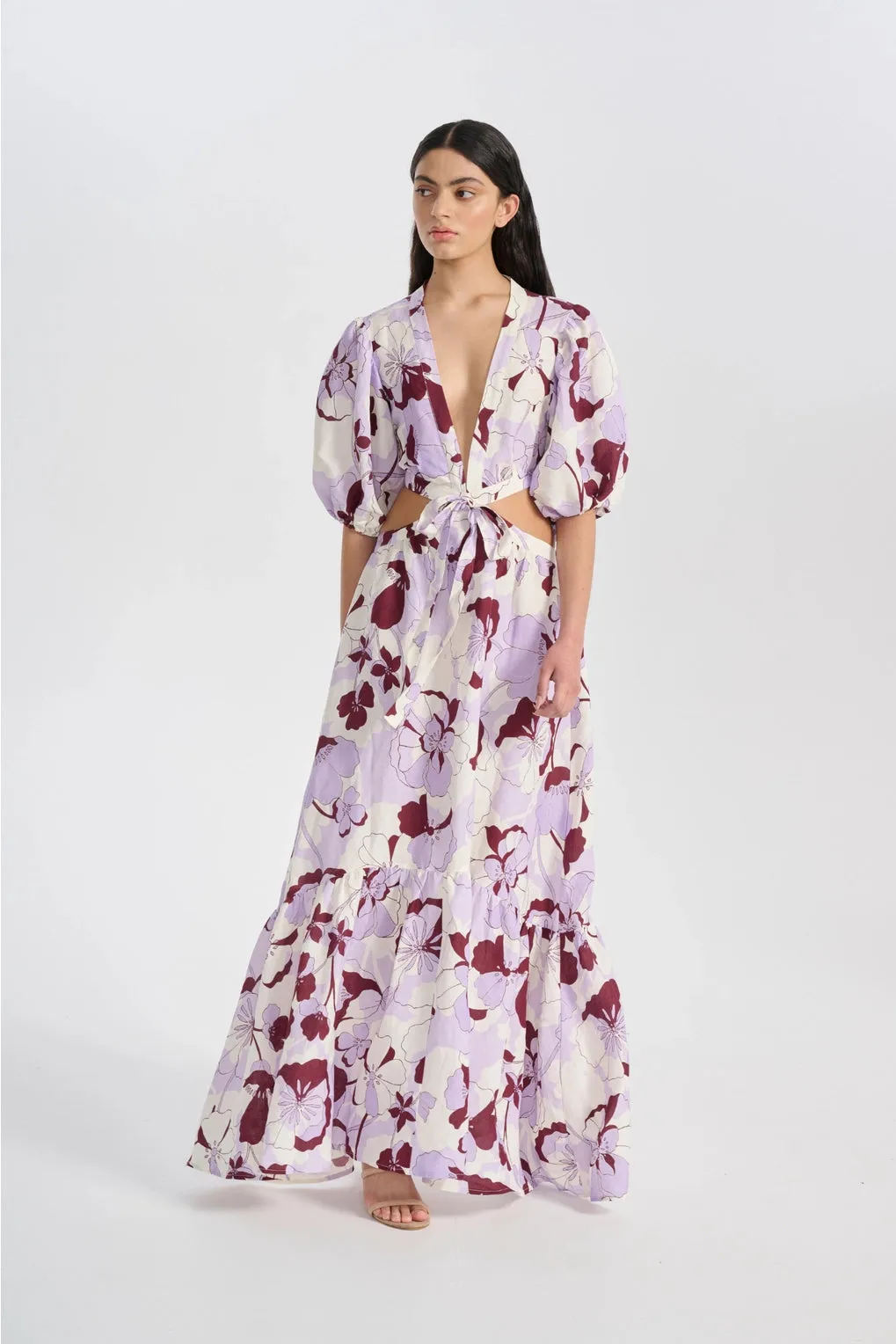 Mérida Cutout Maxi Dress