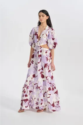 Mérida Cutout Maxi Dress