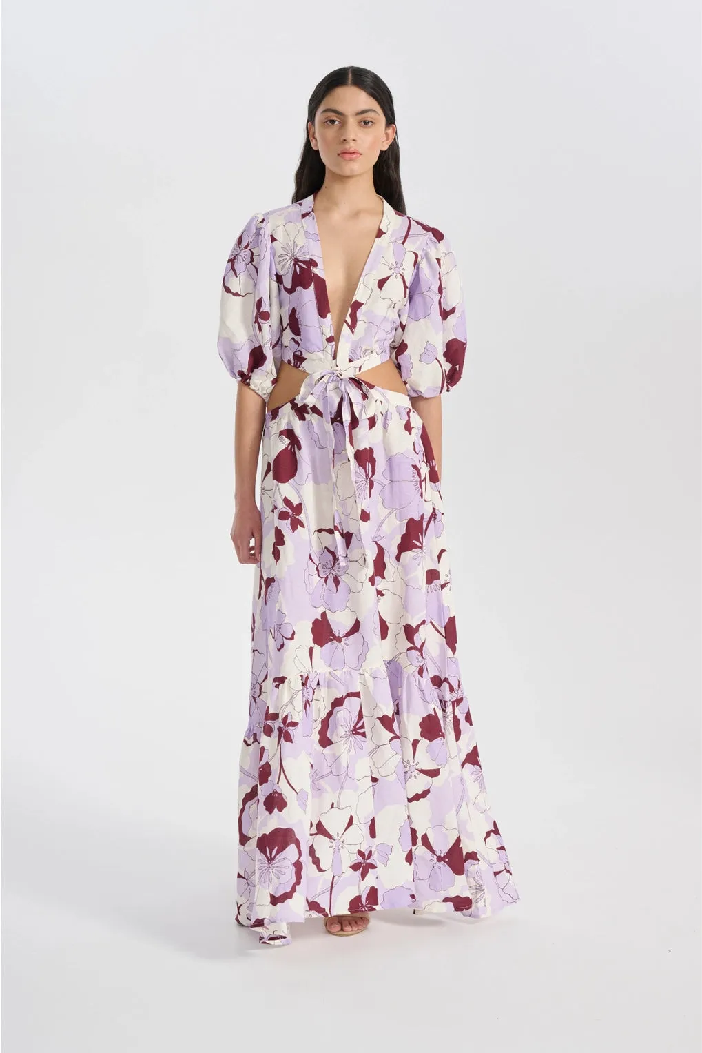 Mérida Cutout Maxi Dress