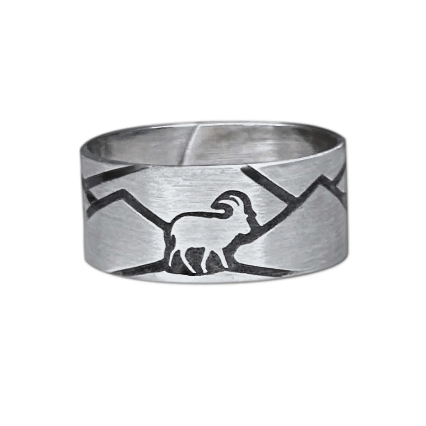 Mtn Goat Adjustable Ring