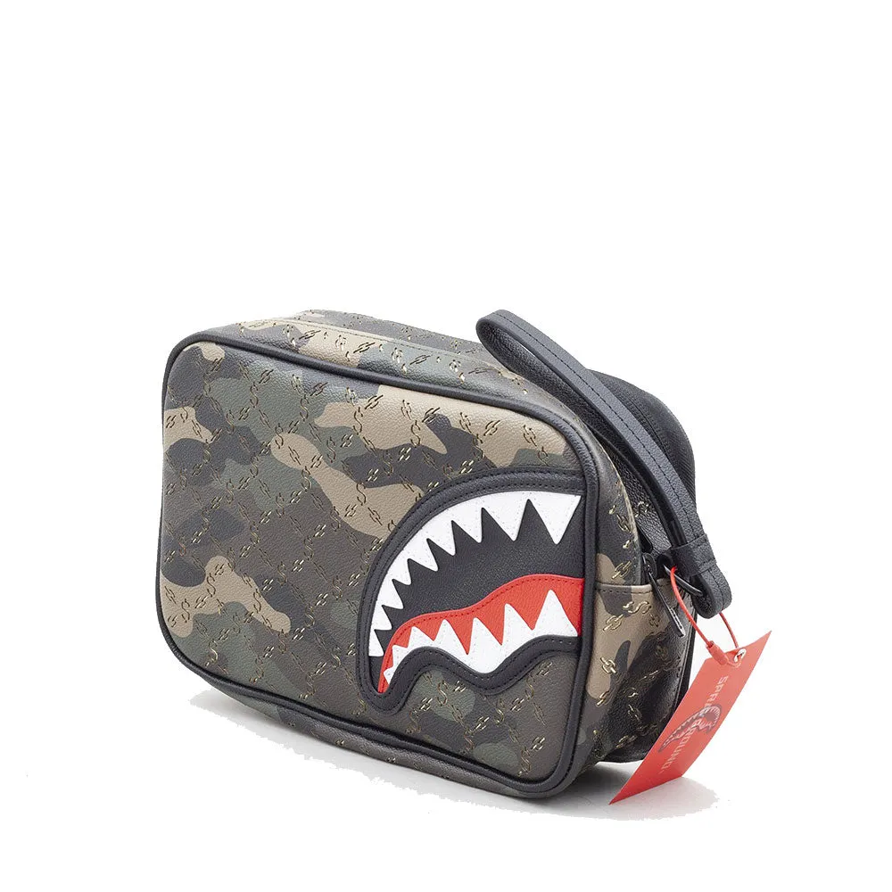 Necessaire SPRAYGROUND stampa $ Pattern Over Camo