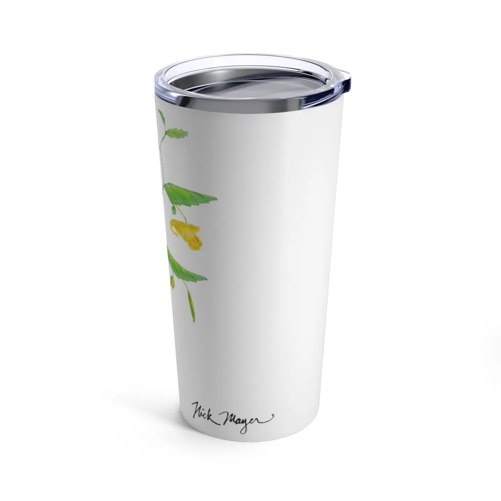 Pale Jewel Weed, 20 oz Steel Tumbler