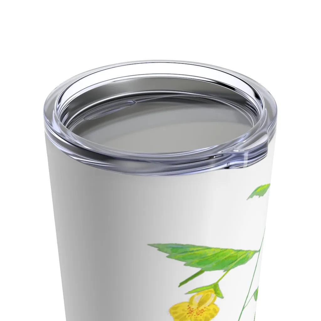 Pale Jewel Weed, 20 oz Steel Tumbler