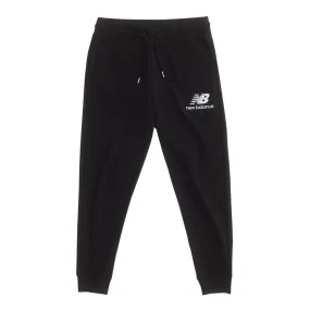 Pantaloni Uomo New Balance Essential Stacked Logo Nero