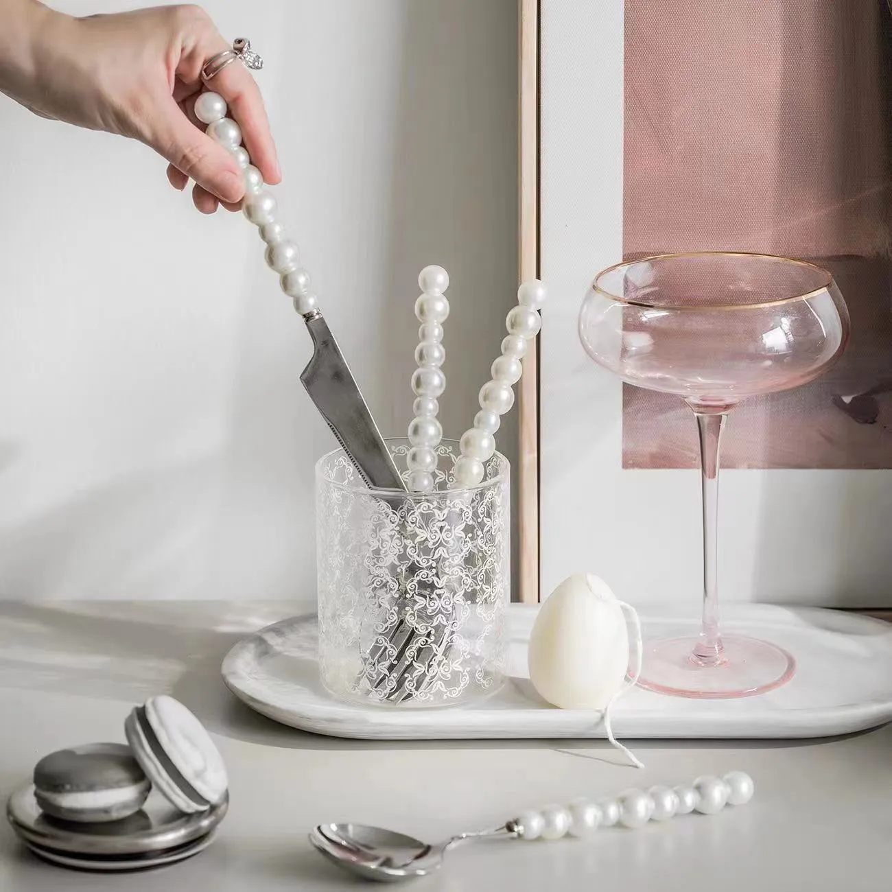 Pearl Handle Cutlery