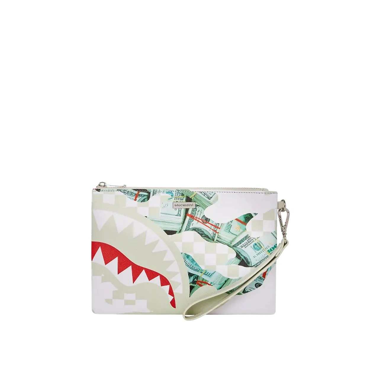 Pochette Sprayground Powder 3AM Money Bianco Multicolor