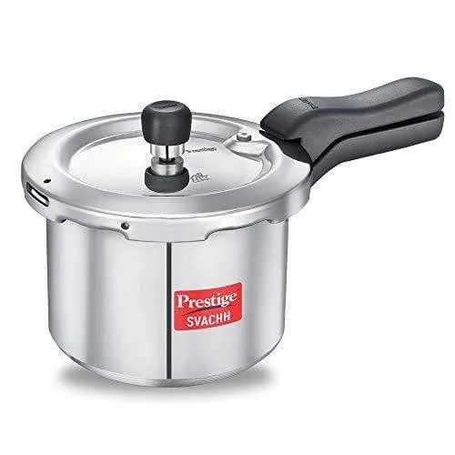 Prestige Svachh Induction Base Aluminium Pressure Cooker 3 Litre