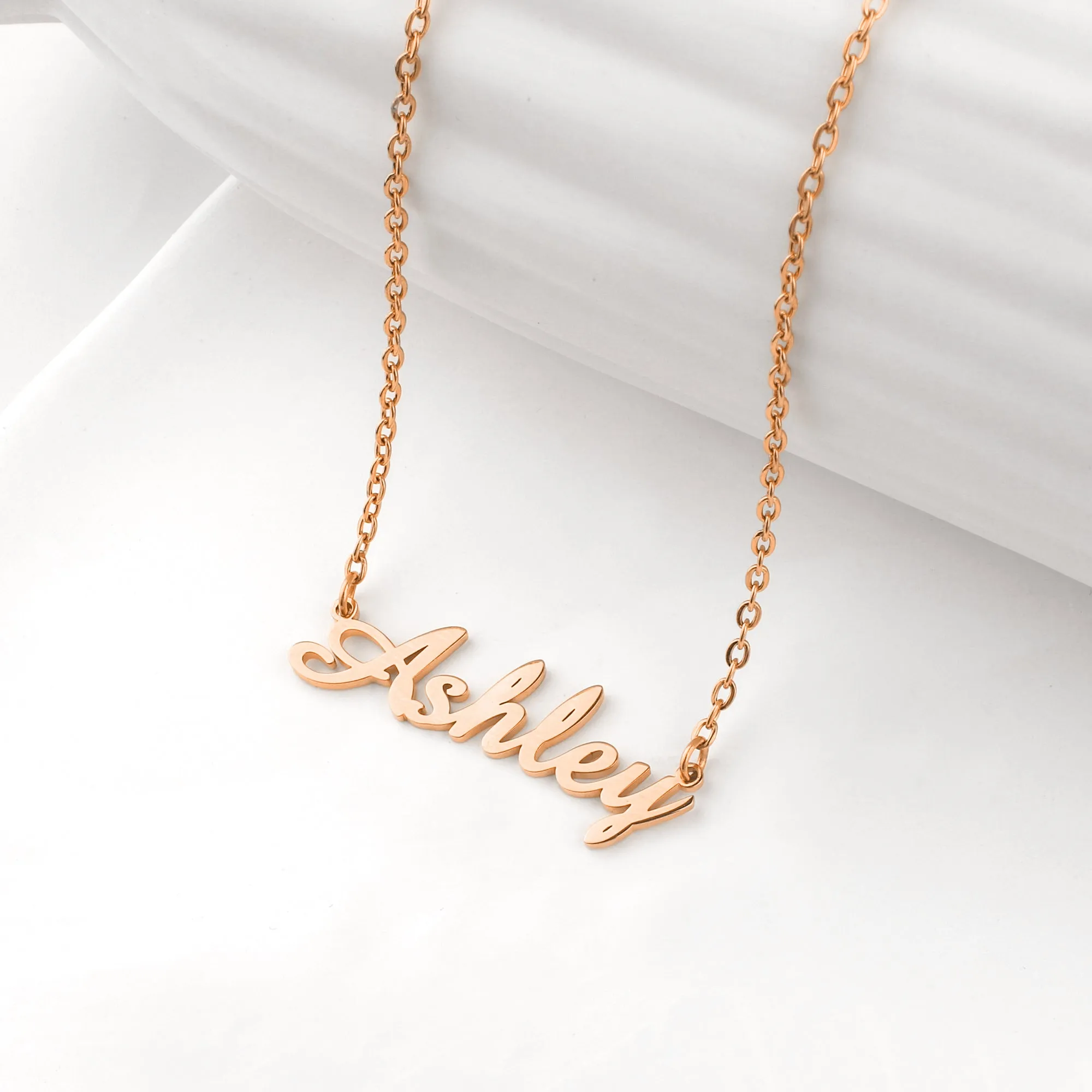 Quill Name Necklace